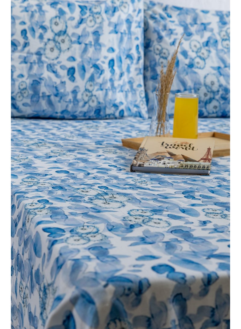 محلة طقم ملاية سرير كينج - 230*250 سم- 100% قطن مصري  ( 180TC) - Image 1