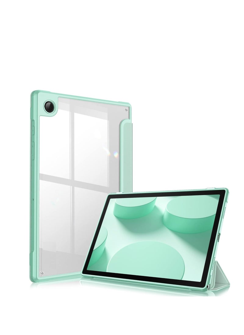 EVO Cover for Samsung Galaxy Tab A9 Plus Cover Case 11 inch, Hybrid Shell Cover Case for Samsung Galaxy Tab A9 Plus/Tab A9+ Tablet Coverwith Transparent Back - MINT 