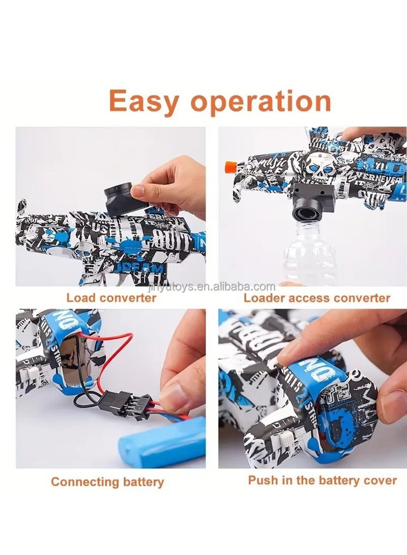 Toy Gun, Rechargeable Electric Gel Gun With Glass Bottle, Electric Toy Gun - Rechargeable - Outdoor Toy Gun - Image 2
