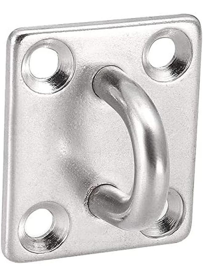 خطاف سقف من الفولاذ المقاوم للصدأ لوحة عين الوسادة 35 مم × 30 مم × 20 مم تركيب على الحائط 4 قطع - Image 2