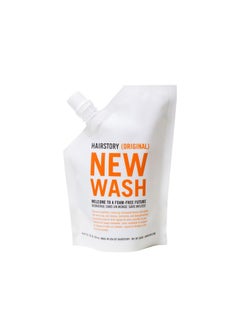 Hairstory Hairstory New Wash Original, Cleansing Cream for All Hair Types, Shampoo & Conditioner Alternative, Promotes Scalp Health, Nourishes & Protects, 8oz  - Image 1