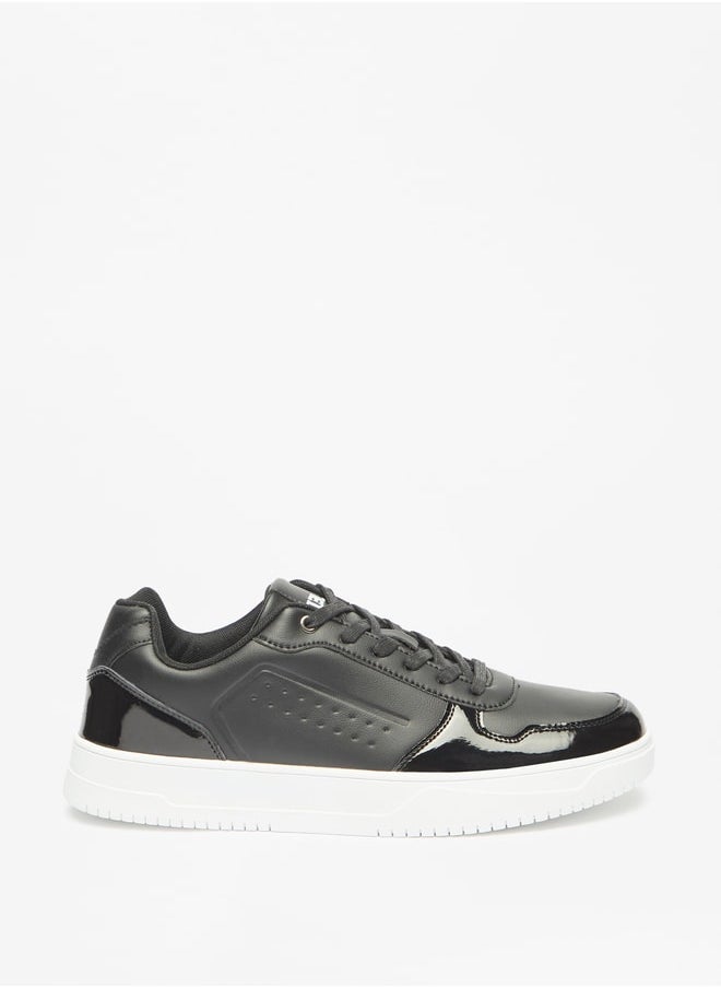 LBL by Shoexpress Men's Textured Casual Shoes Sneakers With Lace-Up Closure  - Image 1