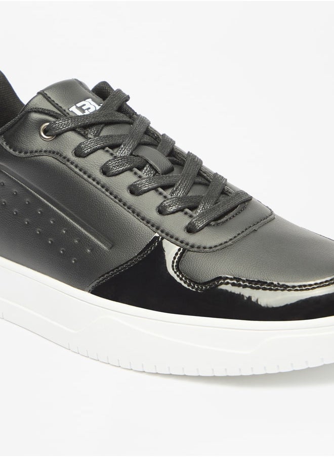 LBL by Shoexpress Men's Textured Casual Shoes Sneakers With Lace-Up Closure  - Image 5