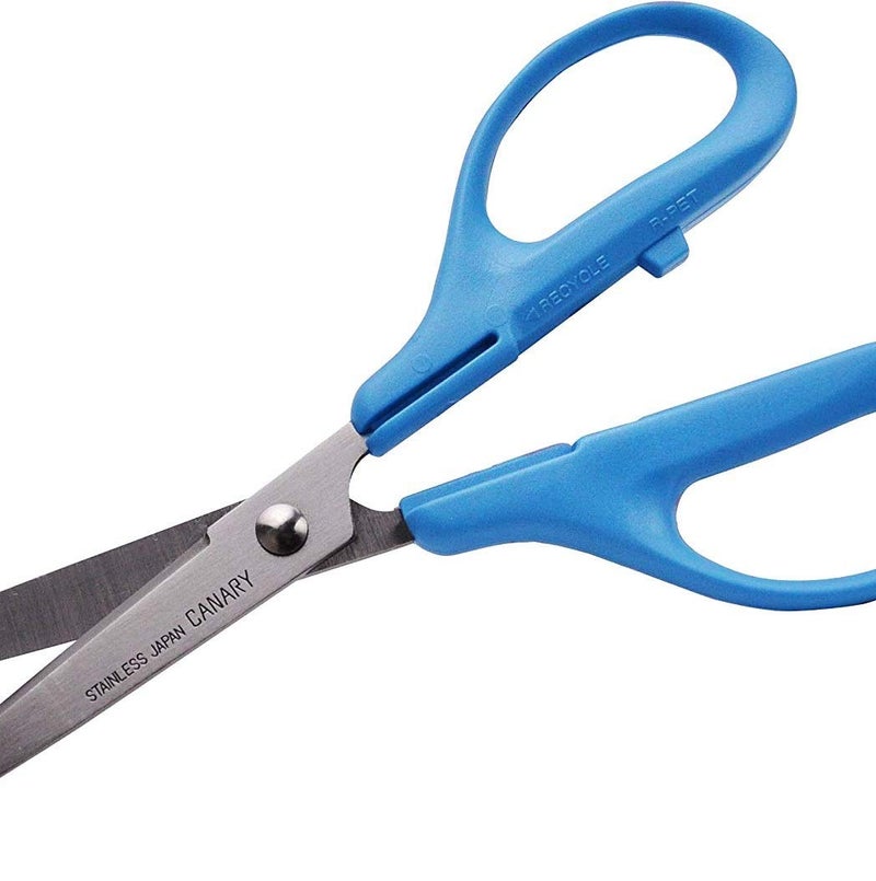 CANARY Japanese Office Scissors 6.8", Japanese Stainless Steel Blade, Desk Scissors for Paper Cutting, Blue - Image 5