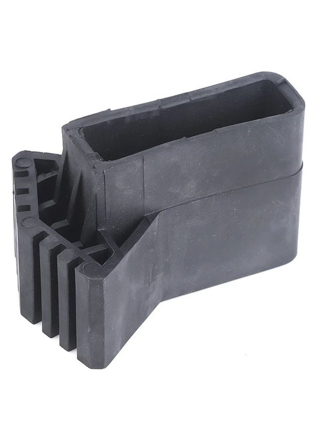 1pc Black Non Slip Telescopic Folding Ladder Foot Covers Durable Rubber Pads - Image 5
