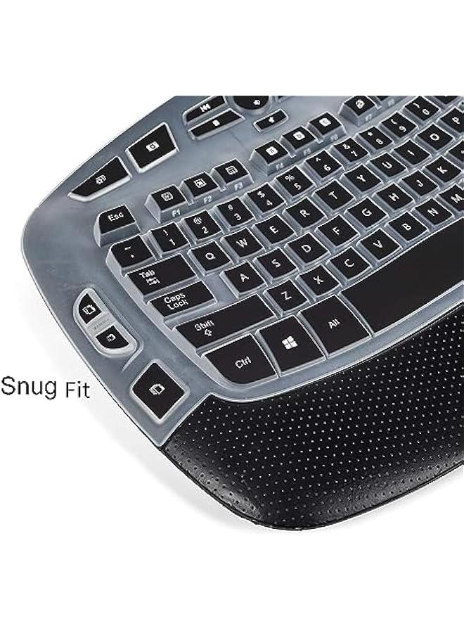 Silicone Keyboard Protector Skin for Logitech K350 MK550 MK570 Wireless Wave Keyboard - Accessories - Image 3