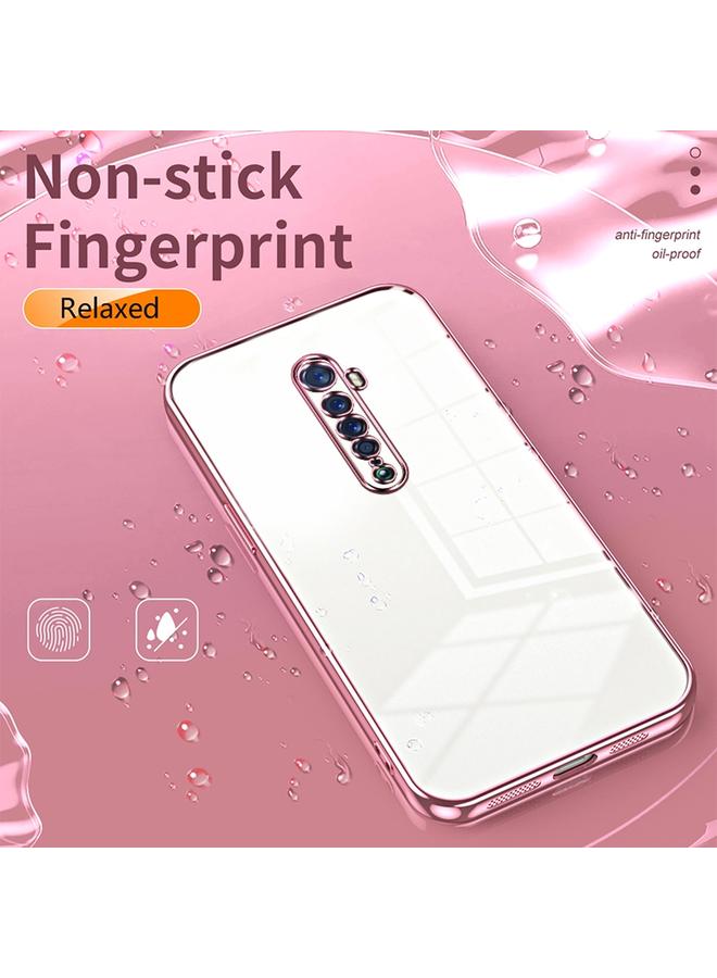 S-TOP Case For OPPO Reno2 Transparent Plating Fine Hole Phone Case - Image 4