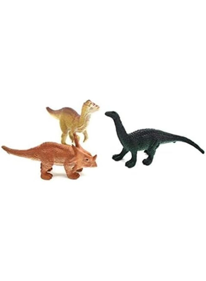 Kids Realistic Dinosaur Figures Plastic Toy Set, 12Pcs Bucket Pack Dinosaur Models Statue Toys for Boys Girls - Image 5