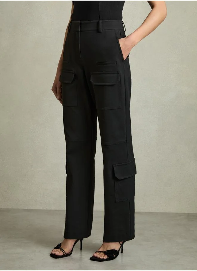 REISS Combat Wide Leg Trouser
