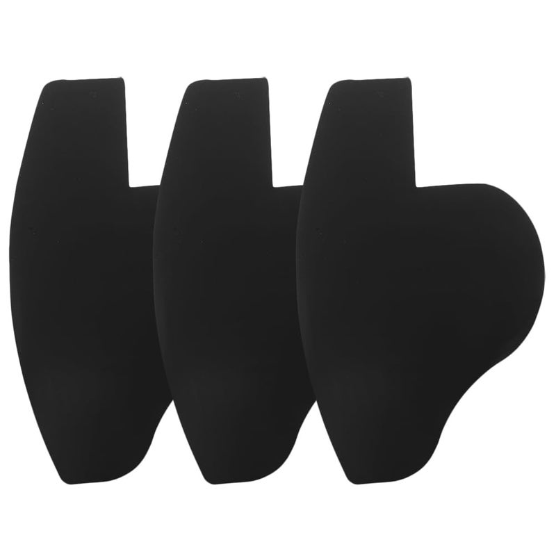 3pcs Card Bead Applicator Card Barber Enhancement Hairline Guide Shaping Tool Facial Tool Hairline Enhancing Card for Hair Fiber Spray Dense Pvc Spray Man