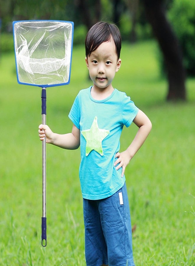 FOYTOKI Kids Butterfly Catching Net Outdoor Telescopic Insect Net Lightweight 26.37In Mesh for Nature Exploration Fishing Pool Skimming - Image 4