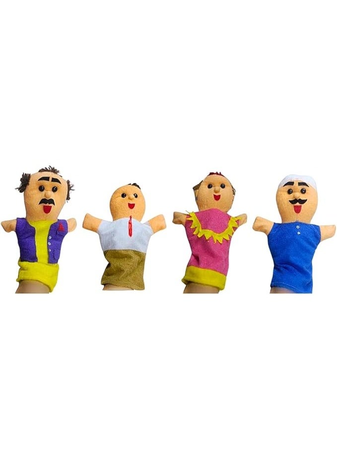 Interactive Soft Plush Hand Puppet with Various Characters for Storytelling, Role Playing, and Early Learning Fun (Big - Marbouha - Atra - Ashraf) - Image 2