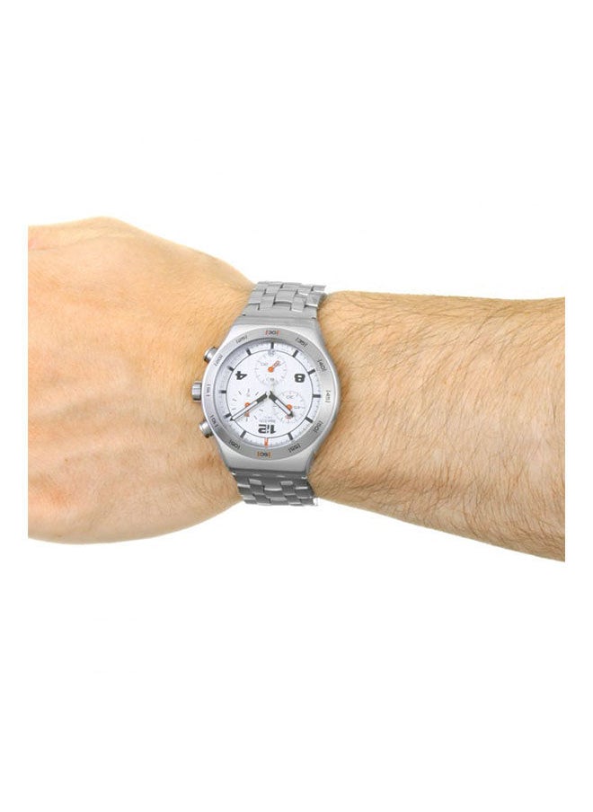 Swatch Stainless Steel Chronograph Watch YVS447G  - Image 2