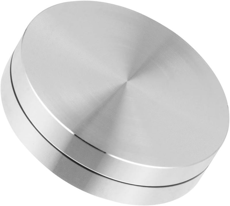 Ciieeo Aluminium Alloy Turntable Bearings Rotating Tray Base Φ100mm X 18mm Swivel Cake Decorating Stand for Baking and Display - Image 1