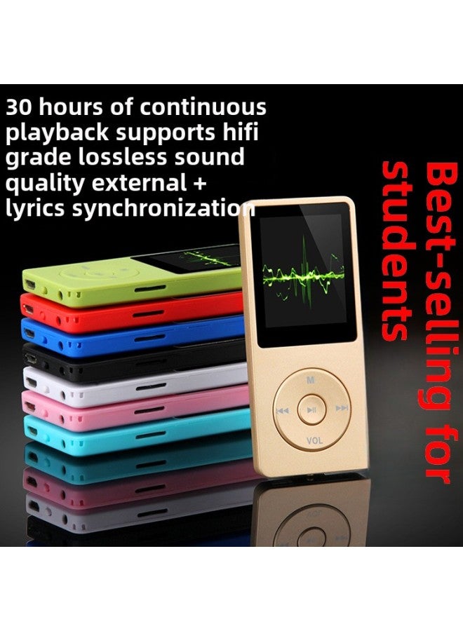 Multi-function MP3/MP4 2GB/4GB/8GB Comes With Memory HD Video Player Lyrics Sync-Body Color:Red-Memory Capacity:4GB 【full Set】】 - Image 1