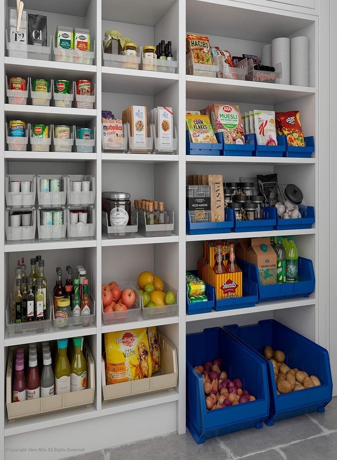 Akro-Mils Shelf Bin [Set of 24] Color: Clear - Image 5