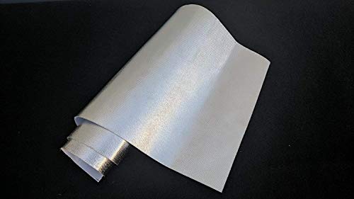 WISAUTO Aluminized Heat Shield Thermal Barrier Adhesive Backed Heat Blanket (12'' X 24'') - Image 4