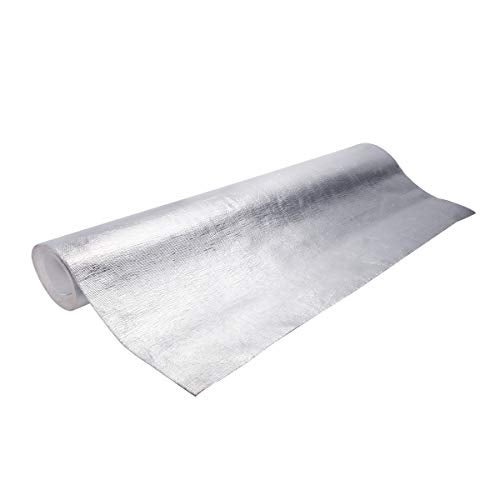 WISAUTO Aluminized Heat Shield Thermal Barrier Adhesive Backed Heat Blanket (12'' X 24'') - Image 5