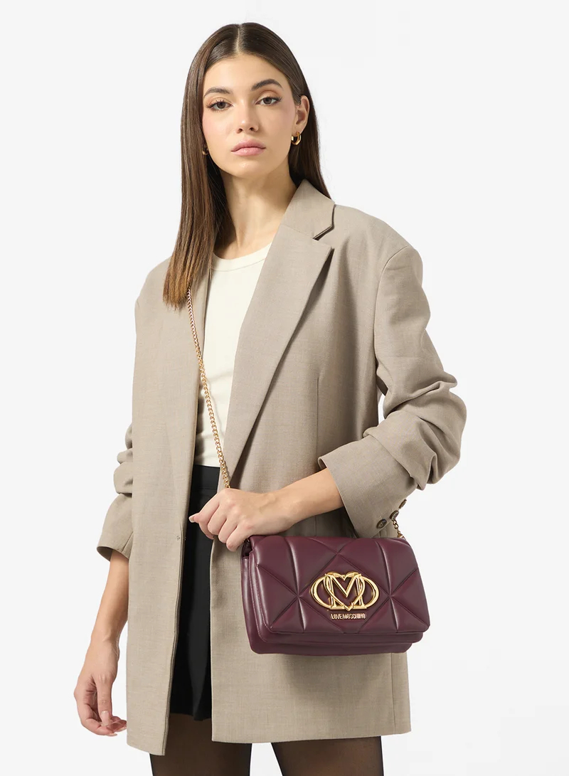 Love Moschino Zip through crossbody