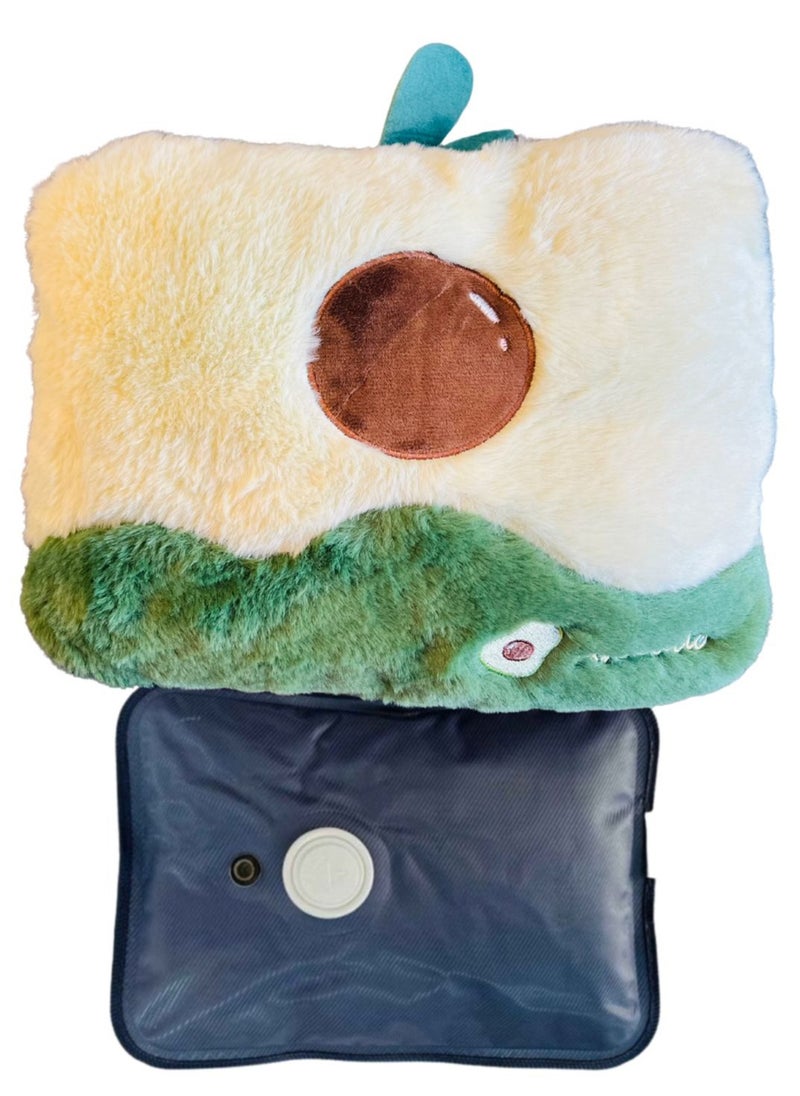 Prime by javauadan Electric Hot Water Bag for Pain Relief Heating Pad Hot Water Pillow for Neck Back Muscle Ache and Massage  - Image 2