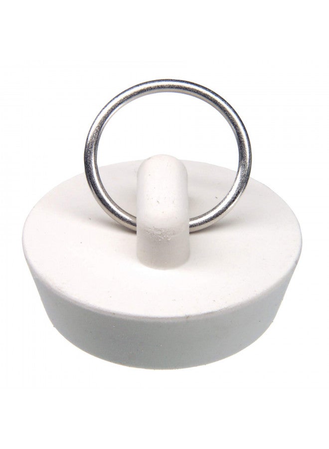 Danco 1-1/4-Inch Rubber Drain Stopper, White, Carded, 80225 - Image 2
