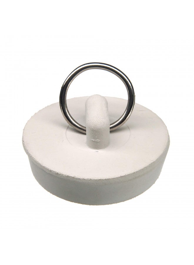Danco 1-1/4-Inch Rubber Drain Stopper, White, Carded, 80225 - Image 4