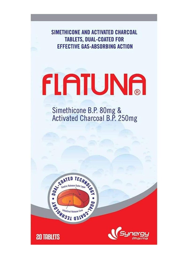 FLATUNA Dual Coated Tablets,20'S 