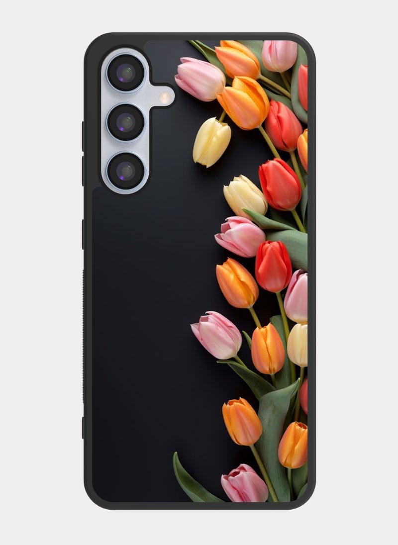 بكسلات كفر سامسونج جالكسي ايه 55 ورود متعدد الالوان - Image 1