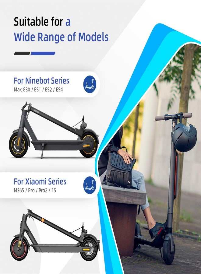 ulip E Scooter Turn Signal, USB Rechargeable Scooter Handle Grips,Smart Handlebar Warning Light with Remote Control, Waterproof Compatible with XIAOMI M365/Pro2/1S Ninebot G30/ES1/ES2/ES4 - Image 2