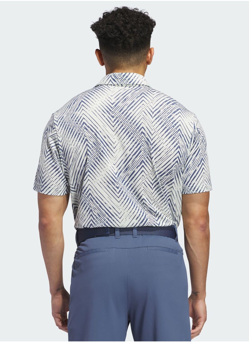 Adidas - Ultimate365 All Over Polo - Image 1