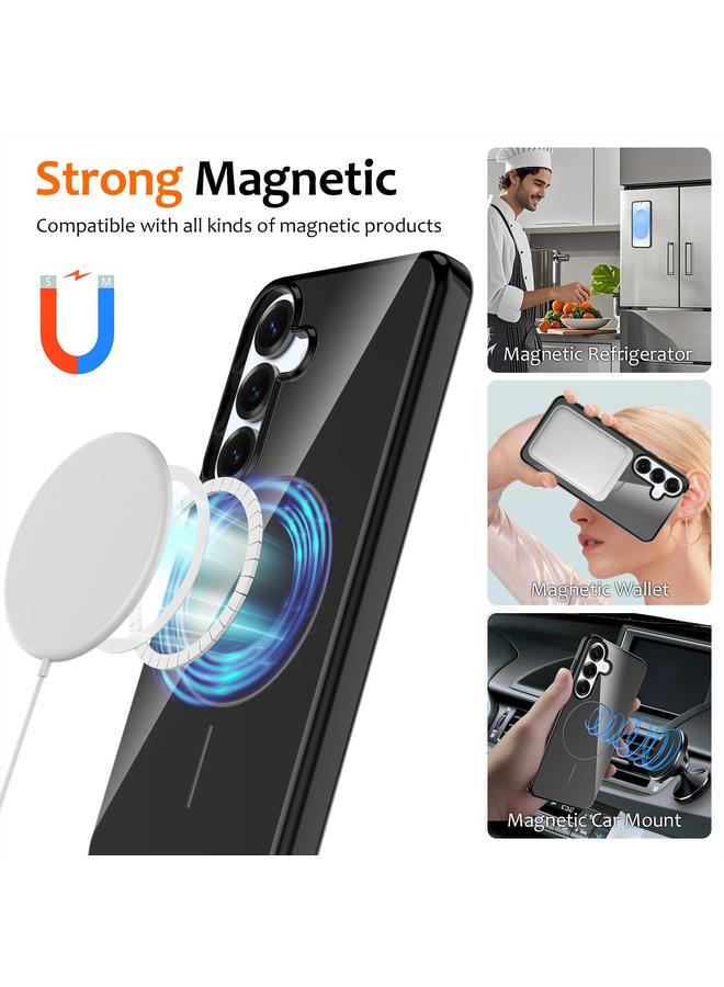 اس-توب جراب لهاتف Samsung Galaxy S25+ 5G مصنوع من مادة TPU اللامعة المقاومة للصدمات مع حبل تثبيت - Image 2