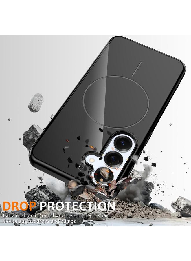 اس-توب جراب لهاتف Samsung Galaxy S25+ 5G مصنوع من مادة TPU اللامعة المقاومة للصدمات مع حبل تثبيت - Image 4