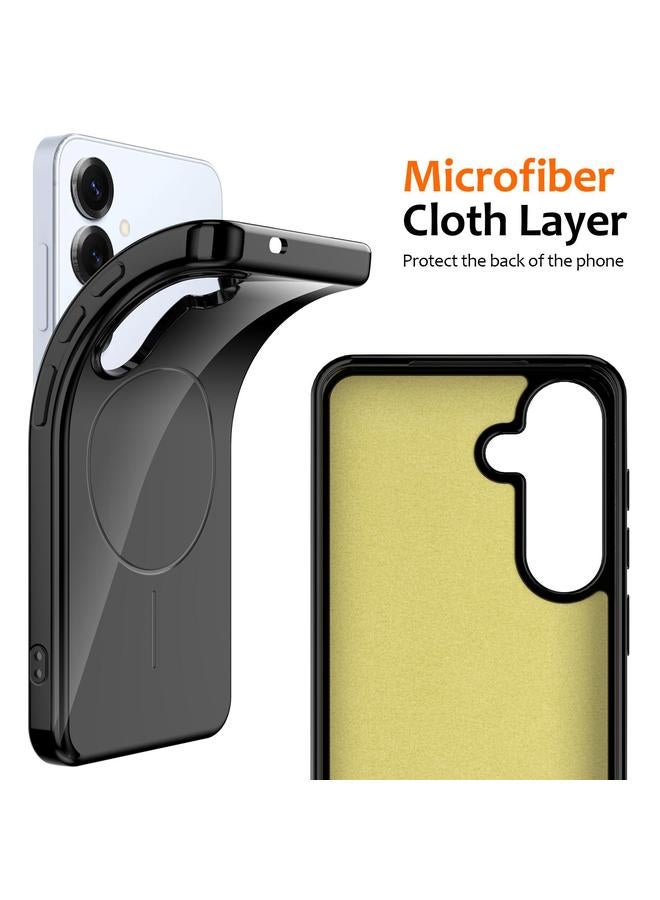 اس-توب جراب لهاتف Samsung Galaxy S25+ 5G مصنوع من مادة TPU اللامعة المقاومة للصدمات مع حبل تثبيت - Image 5