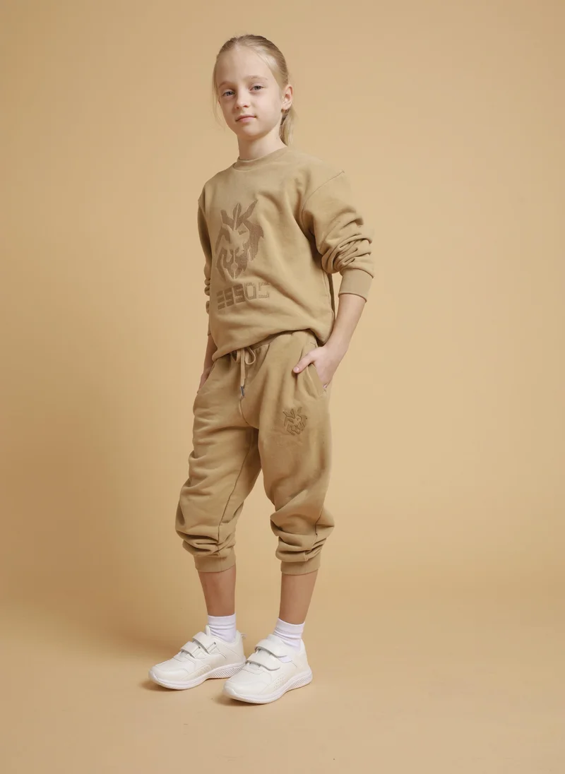Esso5  Kids Sweatshirt Cross Stitch for Kids | Best Price UAE