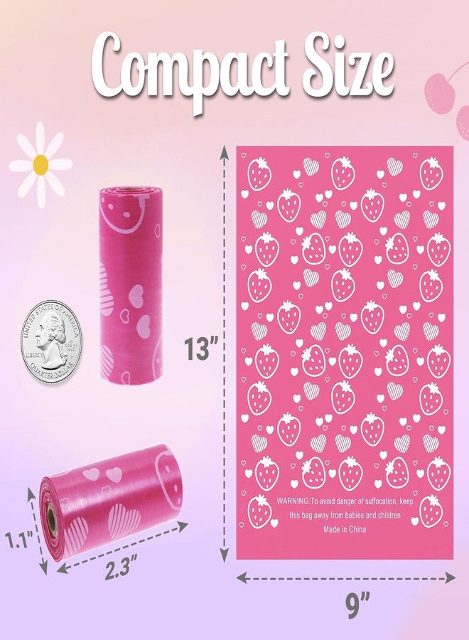 Eyryfui Sanitary Napkin Disposal Bags with Dispenser, Feminine Hygiene Disposal Bags for Tampons Trash Bag, Personal Care Sanitary Bag for Women Privacy Handling (Multicolor) - Image 2