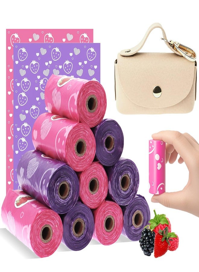 Eyryfui Sanitary Napkin Disposal Bags with Dispenser, Feminine Hygiene Disposal Bags for Tampons Trash Bag, Personal Care Sanitary Bag for Women Privacy Handling (Multicolor) - Image 1