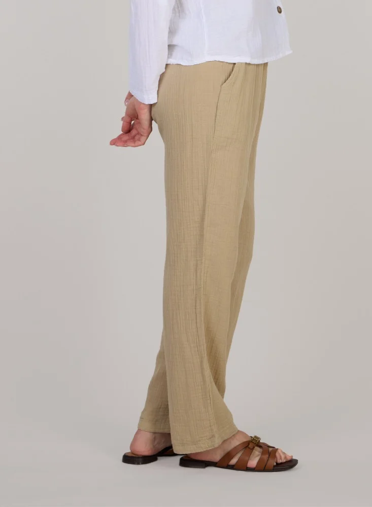 Just Nature Relaxed Straight-leg Trousers