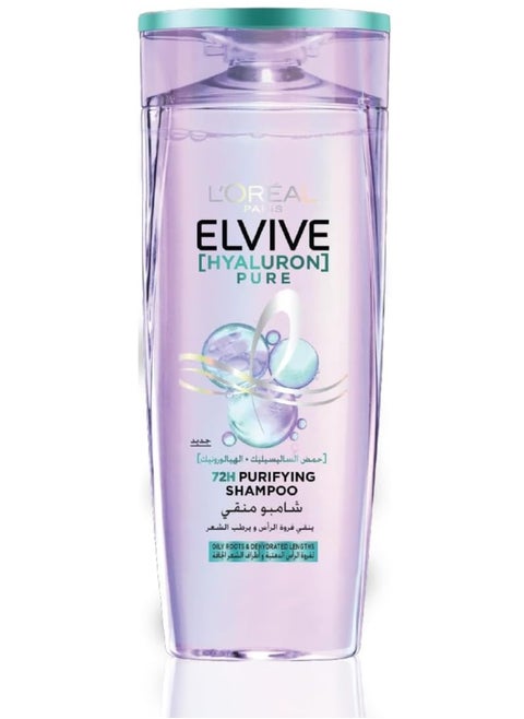 Elvive Hyaluron Pure Purifying Shampoo for Oily Hair 200ML
