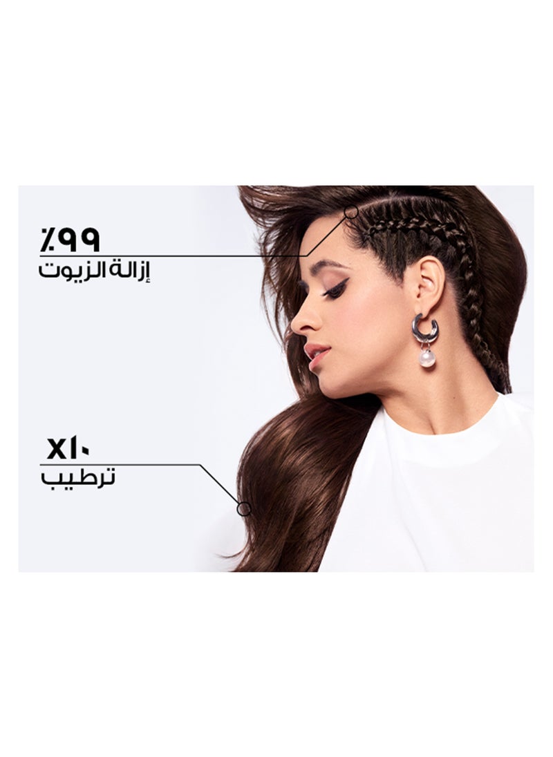 لوريال باريس لوريال باريس الفيف هيالورون بيور شامبو منقى للشعر الدهنى ٢٠٠مل  - Image 3