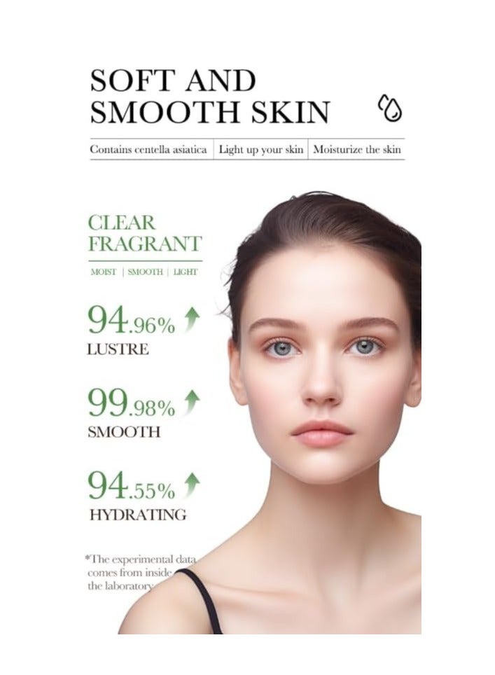 BIOAOUA Centella Asiatica Daily Skincare Set - Cleanser, Toner, Serum, Lotion, Eye Cream & Face Cream - Hydrating, Soothing, Moisturizing for All Skin Types - Natural Botanical Formula - 6-Piece Kit - Image 3