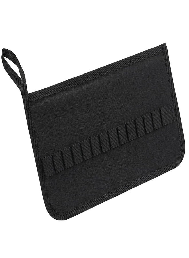 BOMKEE 28 Slots Pencil Sleeve, Binder Pencil Case Inner Page Carrying Pen Pad Fit for Cosmetic Brush, Crayon, Color Pencil, Gel Pen - Image 1