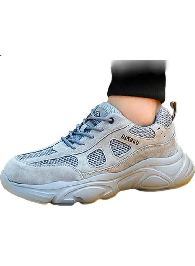 Dinggu Men'S Lightweight Breathable Soft Sole Anti-Slip Wear-Resistant Anti-Smashing Anti-Piercing Work Safety Shoes Jd1166Huiw41 - Image 2