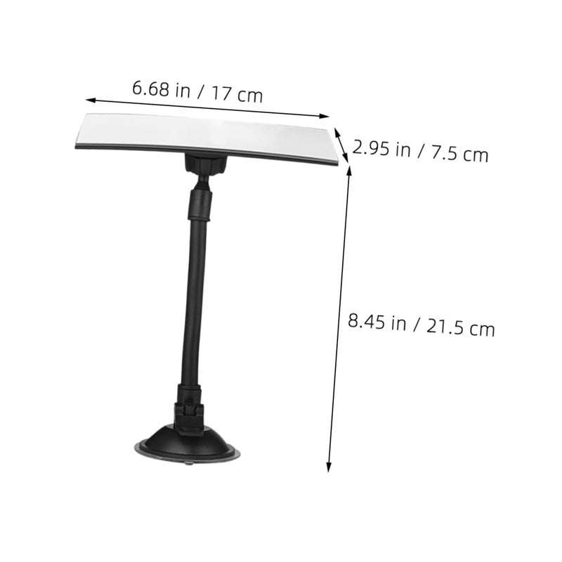 2Pcs 360 Degree Wide Angle Car Rear View Mirror with Suction Cup for Back Seat Safety - Image 3