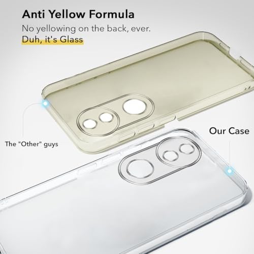 Jkobi Lifetime Anti-Yellow Clear Back Cover Case for Vivo iQOO Z10R (Sleek Hard Crystal | Shockproof and Camera Protection) - Image 2