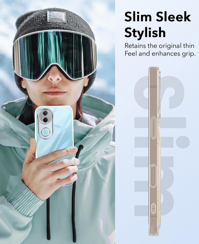 Jkobi Lifetime Anti-Yellow Clear Back Cover Case for Vivo iQOO Z10R (Sleek Hard Crystal | Shockproof and Camera Protection) - Image 3