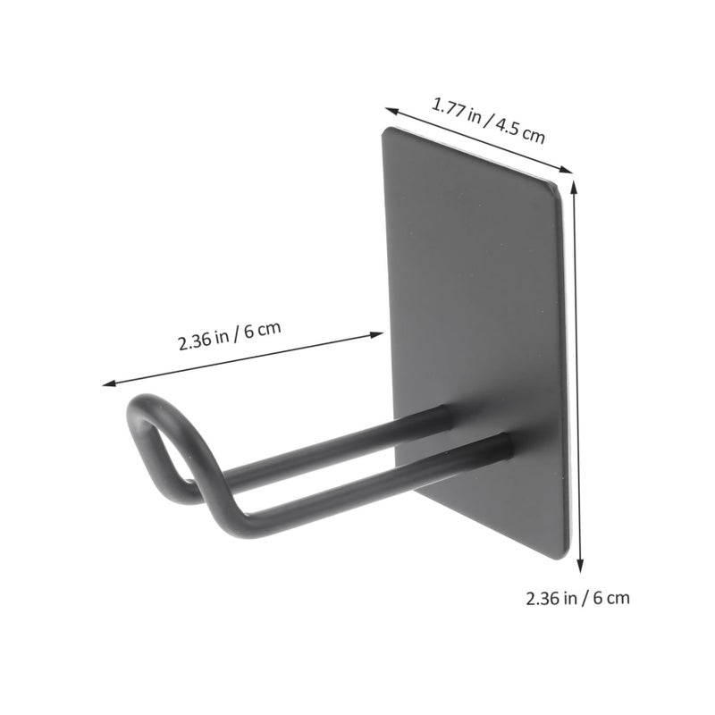 4Pcs Stainless Steel Adhesive Coat Hooks No Drilling Wall Hangers for Towels Robes Kitchen Bathroom - Image 4