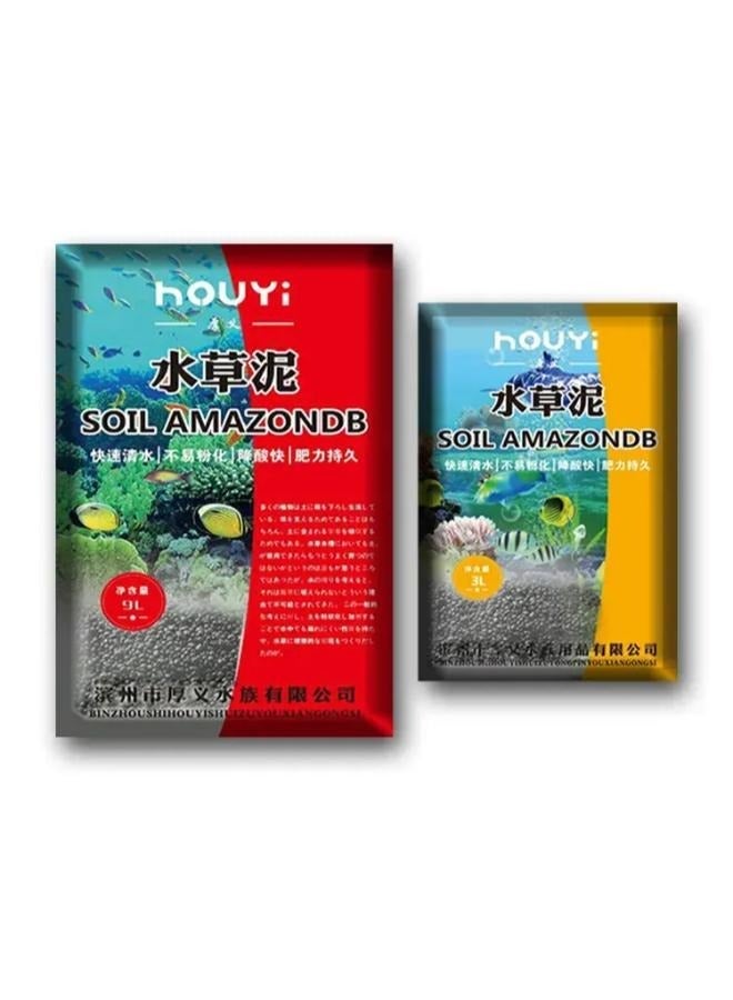 Houya Aquarium Soil Plant Substrate – Nutrient-Rich Aquatic Soil for Planted Fish Tanks - (3L / 9L) - Image 5