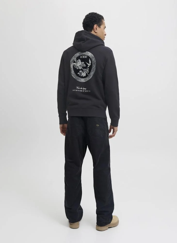 JACK & JONES Logo Pullover Hoodie