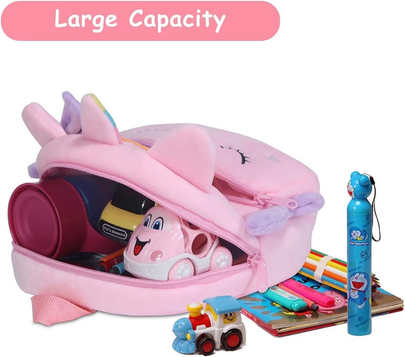 Frantic Kids School Bag for Boys & Girls | Ergonomic, Lightweight & Perfect for Books, Lunchbox & Bottles (Pink_Magic_Unicorn_2026_B) - Image 2