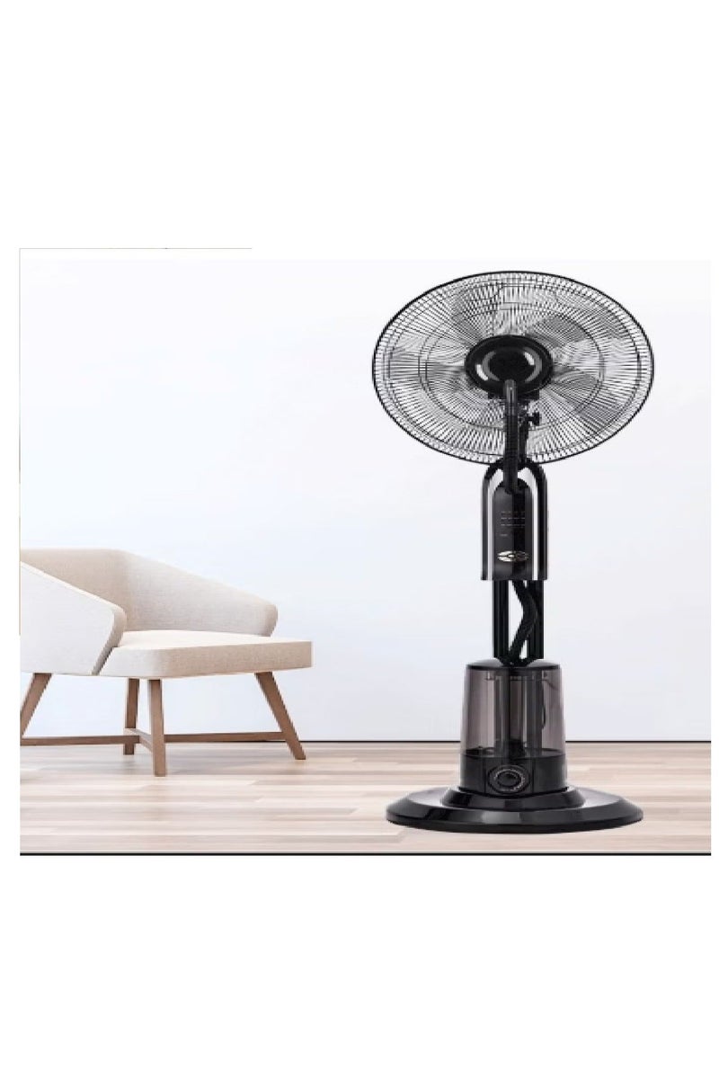 Denx Anion mist spray fan 75W,with 4L Water Tank and Remote Control, Adjustable Height Low Noise Mist Fan, 3 Speed ​​Fan - Image 1